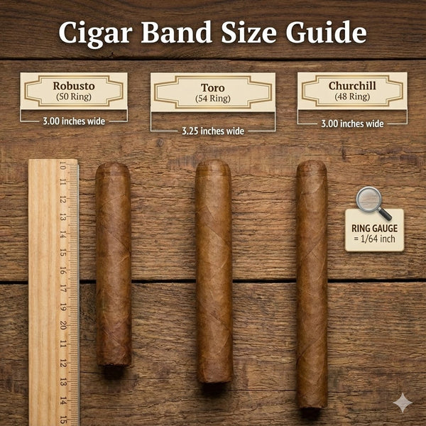 Cigar Band Size Guide: Will It Fit? Ring Gauge Chart & Tips – iCustomLabel