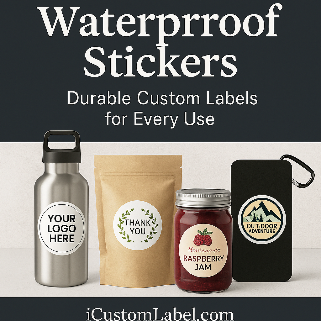Waterproof Stickers – Durable Custom Labels for Every Use