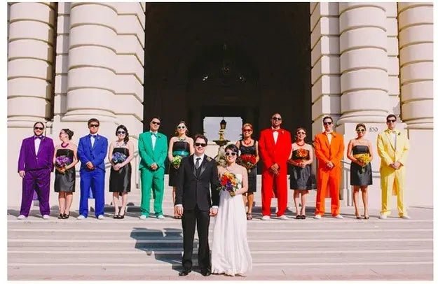 Five Ways to Add Color to Your Wedding