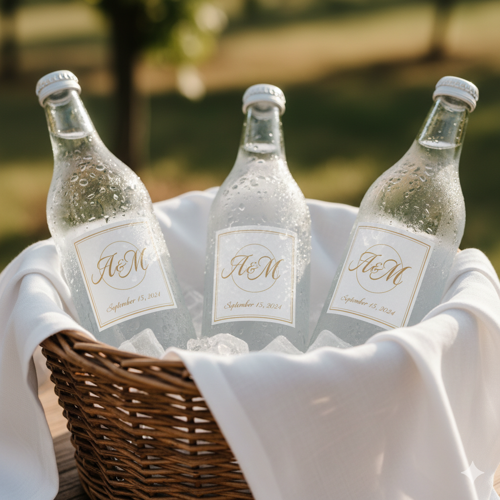 Personalized Water Bottle Labels for Wedding Favors: The Ultimate Guide to the Perfect Detail