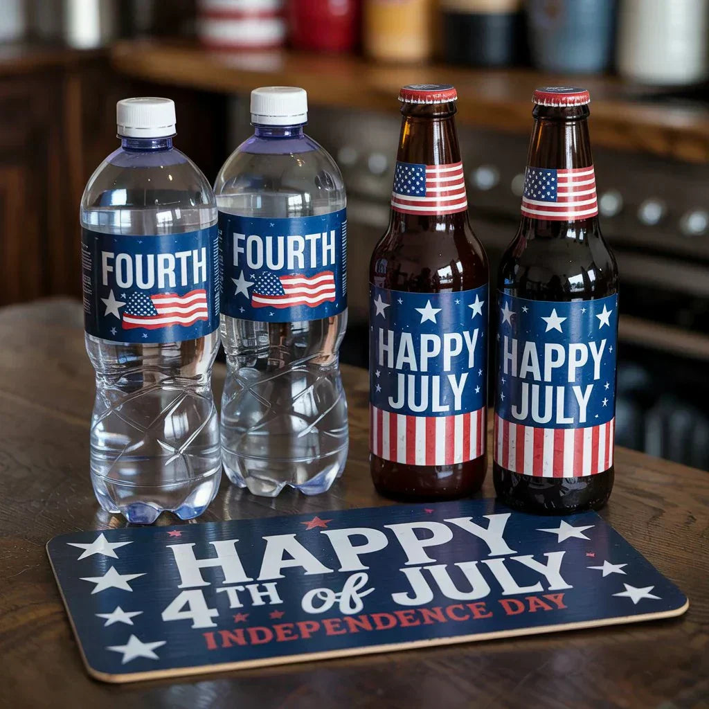 4th of July Decorations, Labels & Party Supplies | iCustomLabel