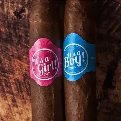 Baby Shower Cigar Bands | Personalized Labels for Unique Favors - iCustomLabel