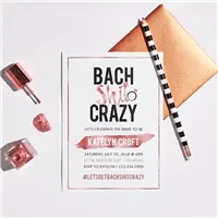 Bachelor + Bachelorette Invitations - iCustomLabel