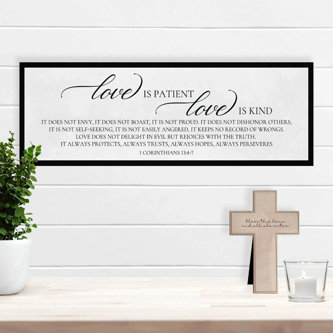 Bible Verse Signs & Christian Wall Art | Inspirational Scripture Decor - iCustomLabel