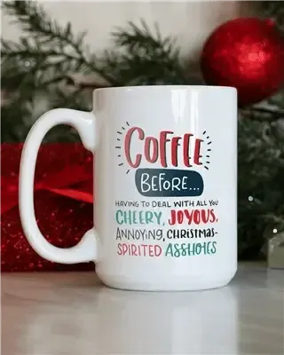 Custom Holiday Coffee Mugs – Personalized Festive Drinkware - iCustomLabel