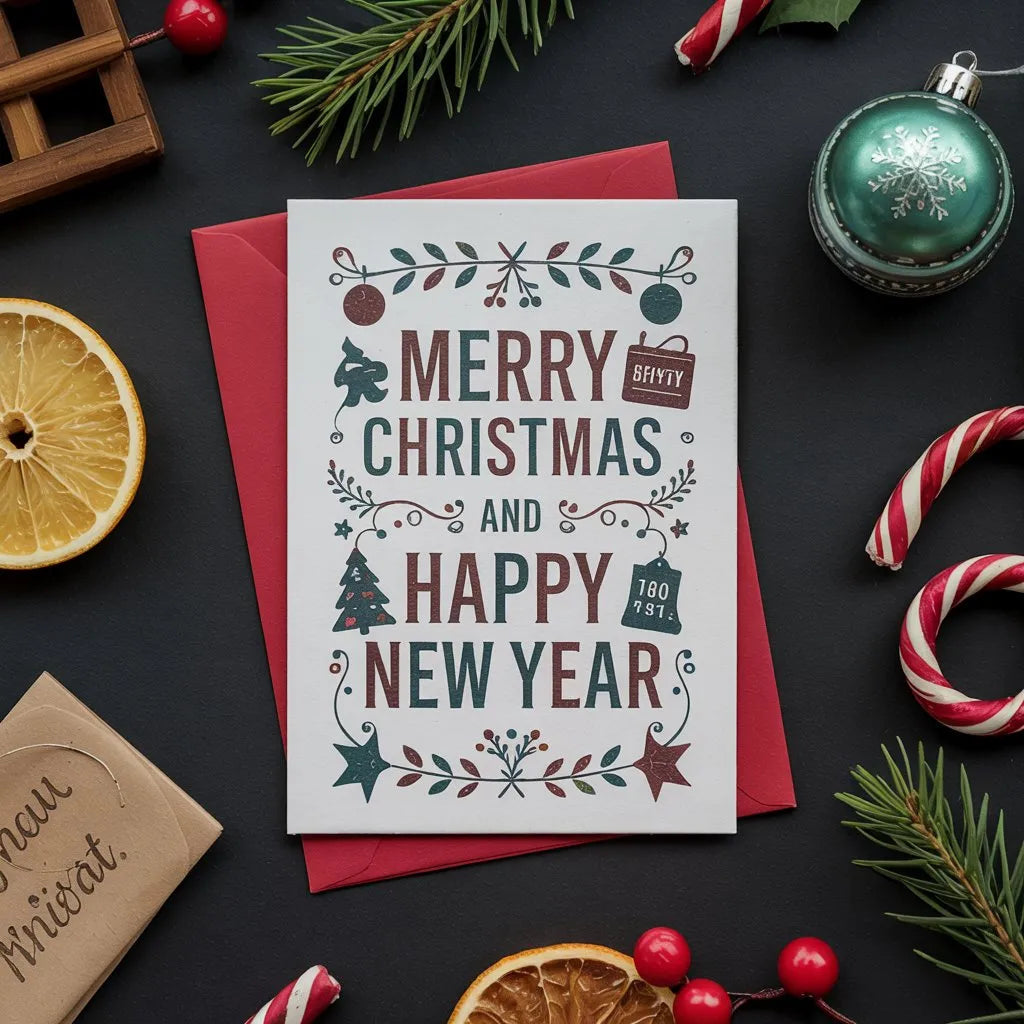 Custom Holiday Invitations | Festive Personalized Invites - iCustomLabel