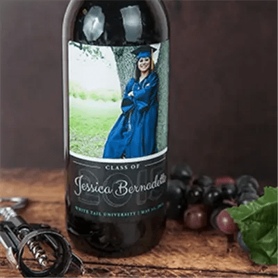 Graduation Wine Labels - iCustomLabel