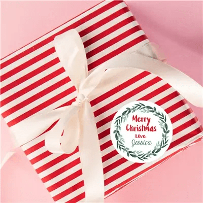 Holiday Favor Labels - iCustomLabel
