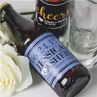 Wedding Beer and Soda Labels