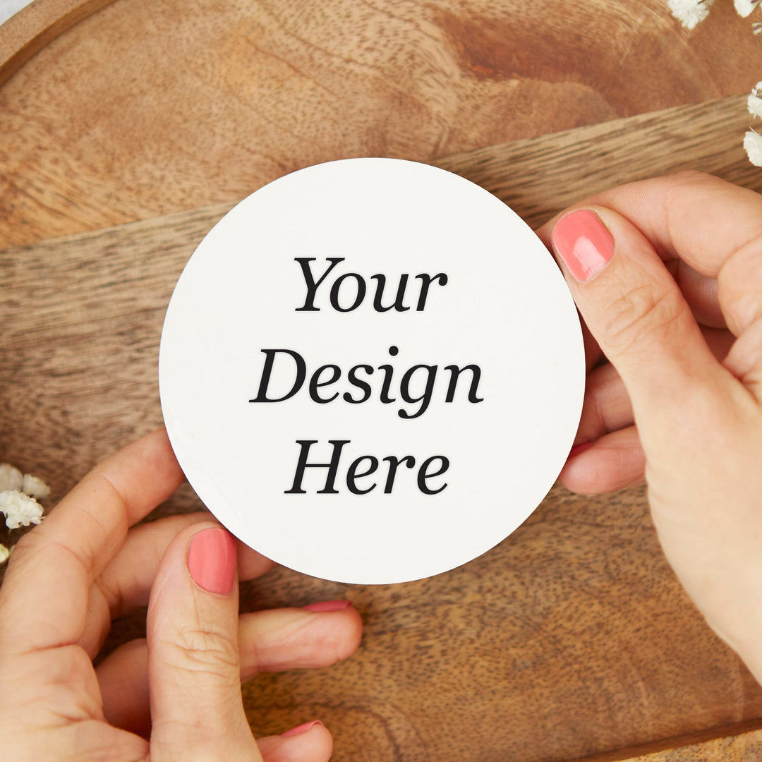 Custom Photo Round Coasters