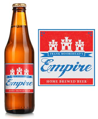 Empire Home Brew Beer Label