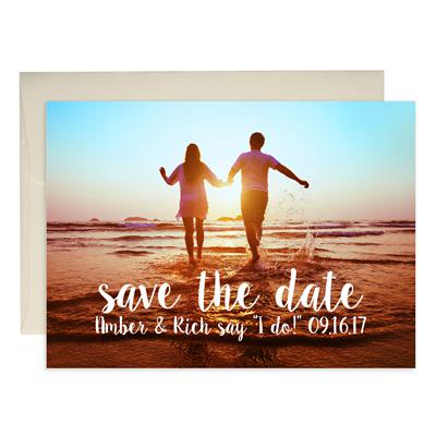 Into The Sunset Save The Date