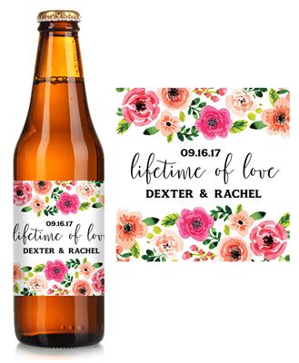 Lifetime Love Beer Label