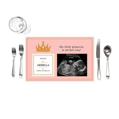 Little Princess Baby Shower Placemats