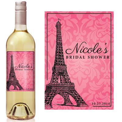 Paris Wine Label