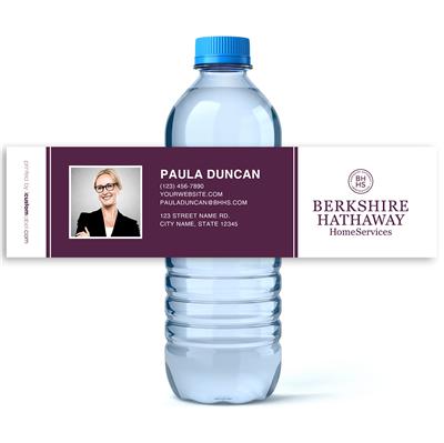 Photo Berkshire Hathaway Water Bottle Labels