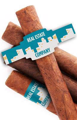 Real Estate Buildings Business Cigar Bands