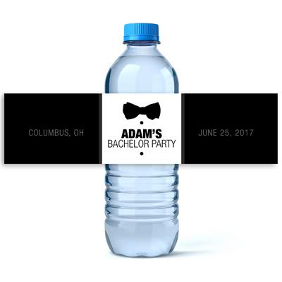 Suit Squad Water Bottle Labels