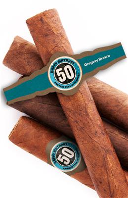 Up In Smoke 50th Birthday Cigar Bands