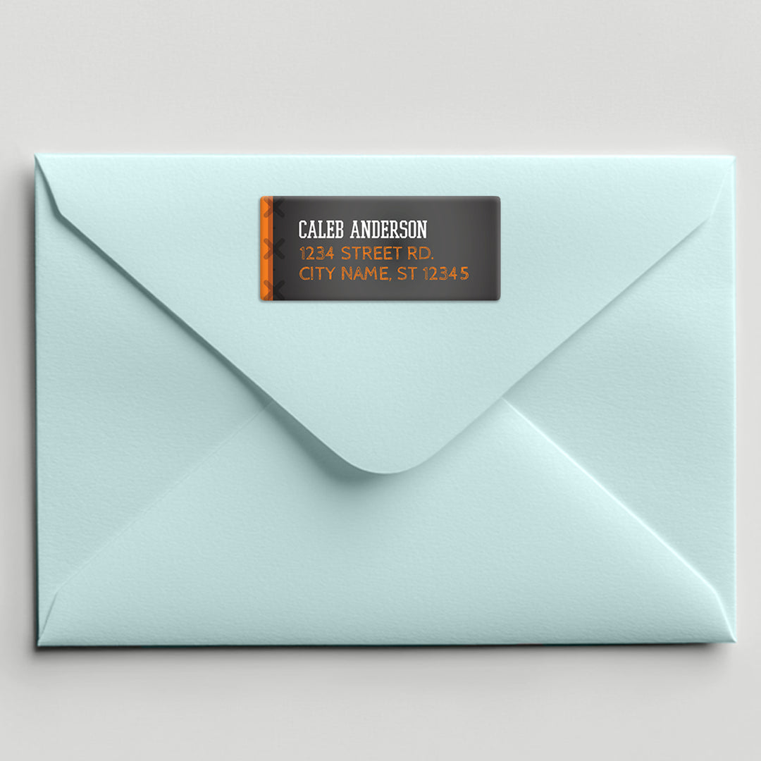 Basketball Address Label - iCustomLabel