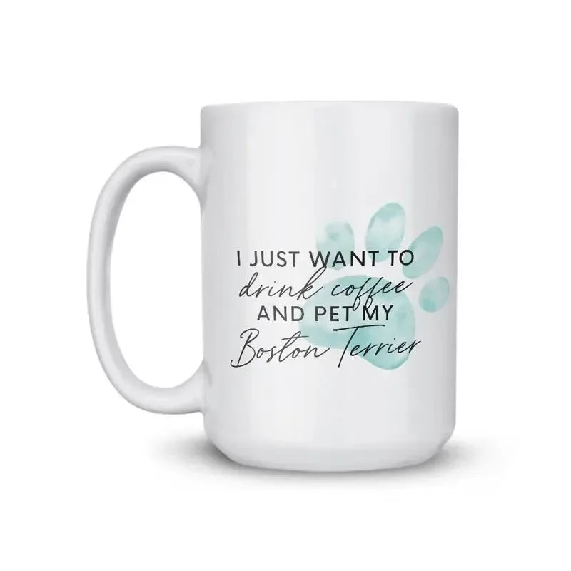 Boston Terrier Pet Mug