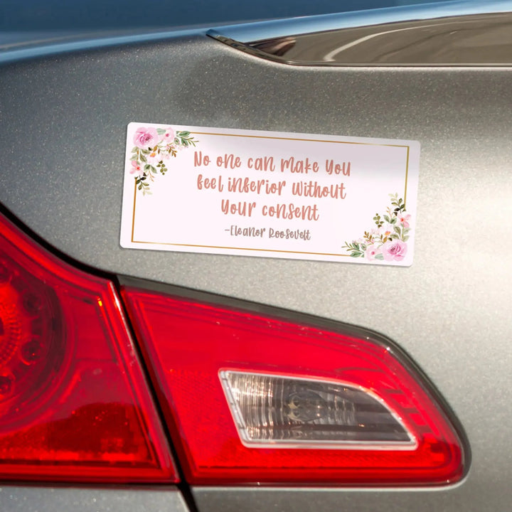 Feel Inferior Magnet Bumper Sticker - iCustomLabel