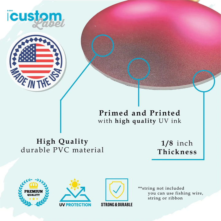 Hanging Outdoor Christmas Ornaments - iCustomLabel