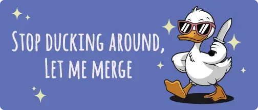Let Me Merge Magnet Bumper Sticker - iCustomLabel