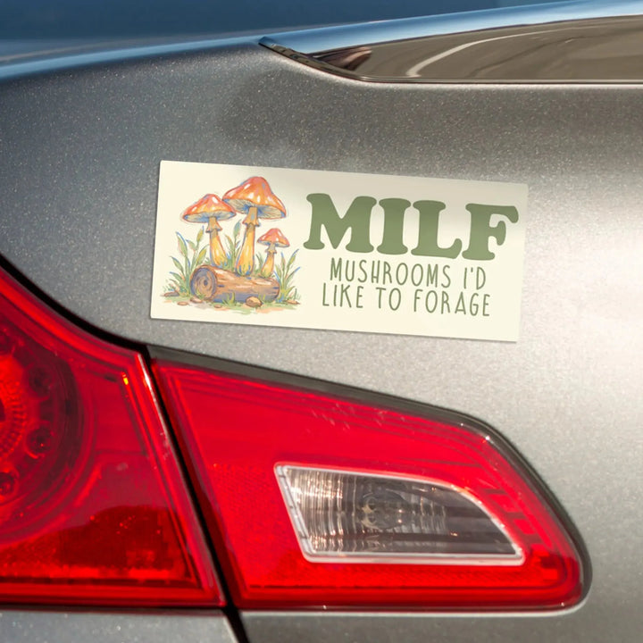 Mushrooms Magnet Bumper Sticker - iCustomLabel