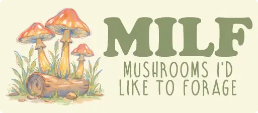 Mushrooms Magnet Bumper Sticker - iCustomLabel