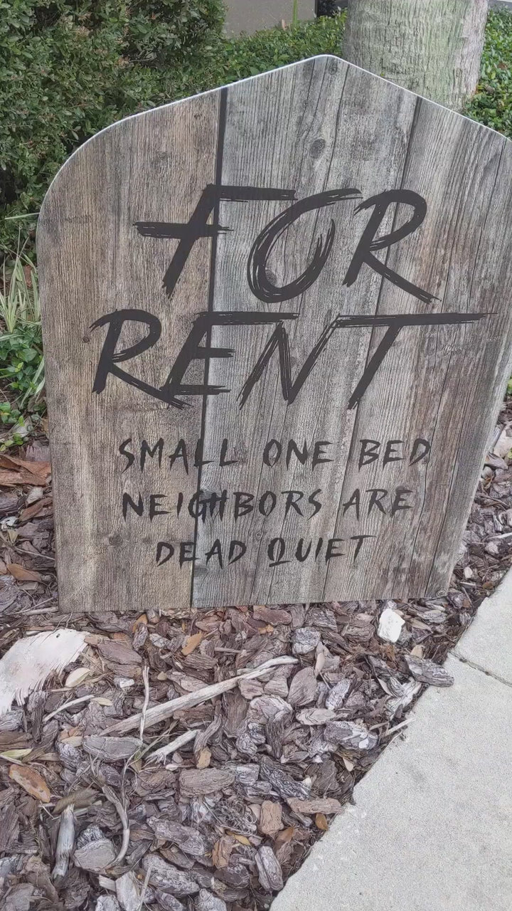 Game Over Halloween Tombstone Yard Decorations