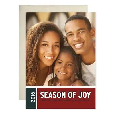 Season of Joy Holiday Cards - iCustomLabel