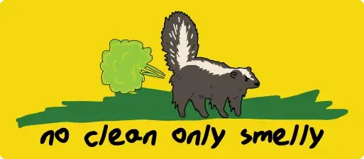 Skunk Gadsden Flag Magnet Bumper Sticker - iCustomLabel