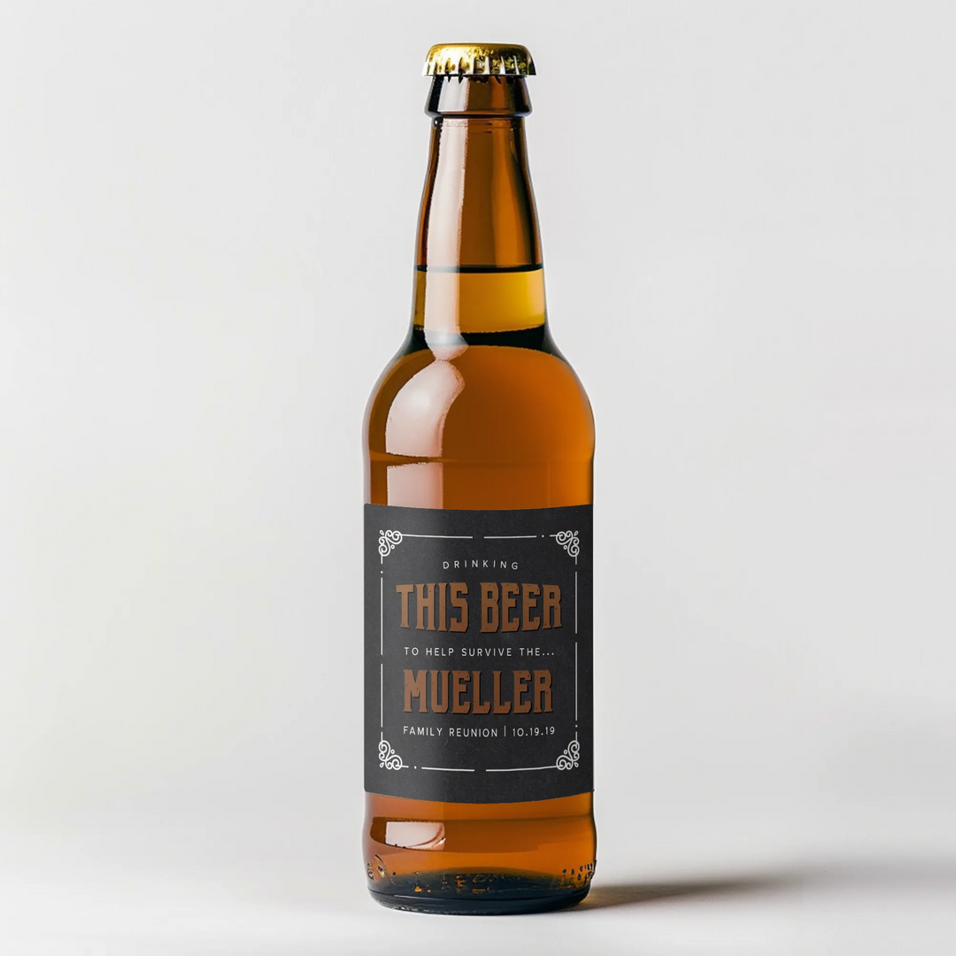 Surviving Family Reunion Beer Label - iCustomLabel