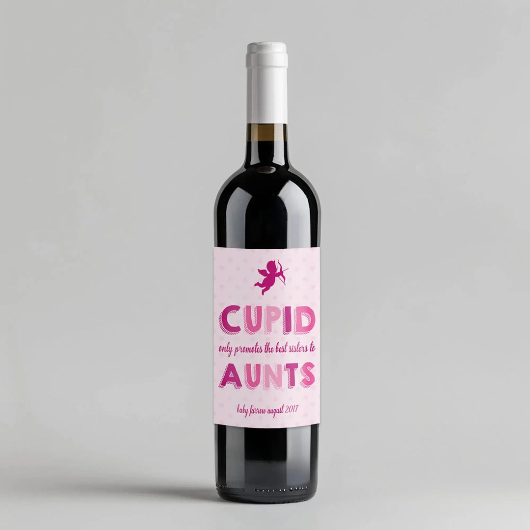 Valentine Baby Promoted Wine Label - iCustomLabel