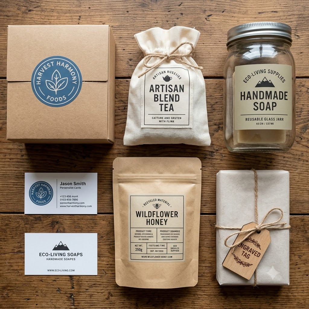 Custom Business Labels: Branding Products & Packaging Beyond Water Bottles