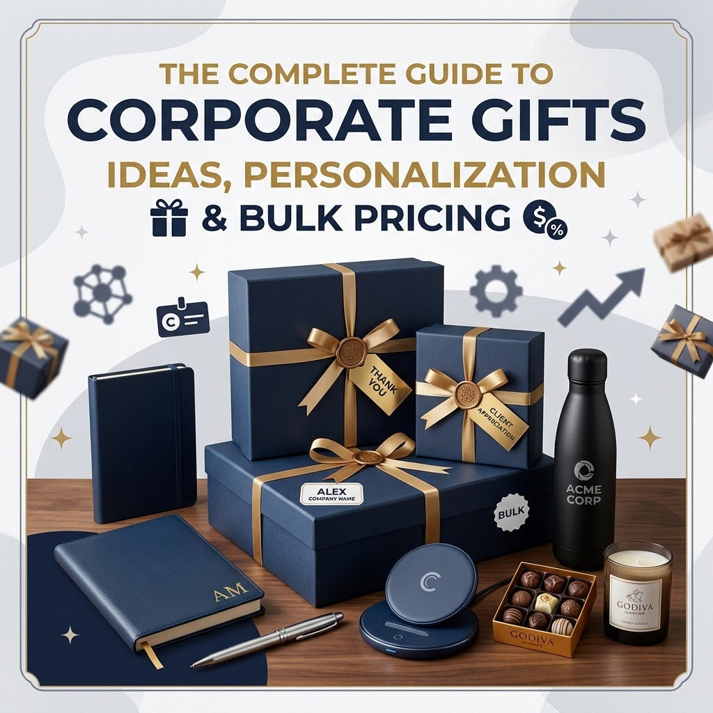 The Complete Guide to Corporate Gifts: Ideas, Personalization & Bulk Pricing