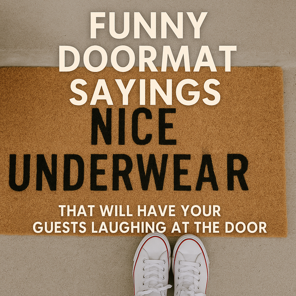 Funny Doormat Sayings That Will Have Your Guests Laughing at the Door