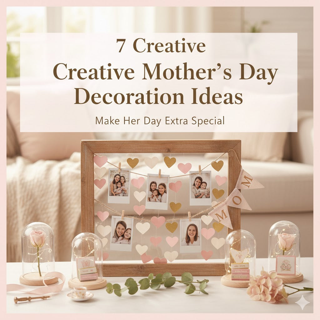 7 Creative Mother’s Day Decoration Ideas - iCustomLabel