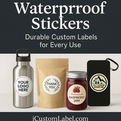 Waterproof Stickers – Durable Custom Labels for Every Use