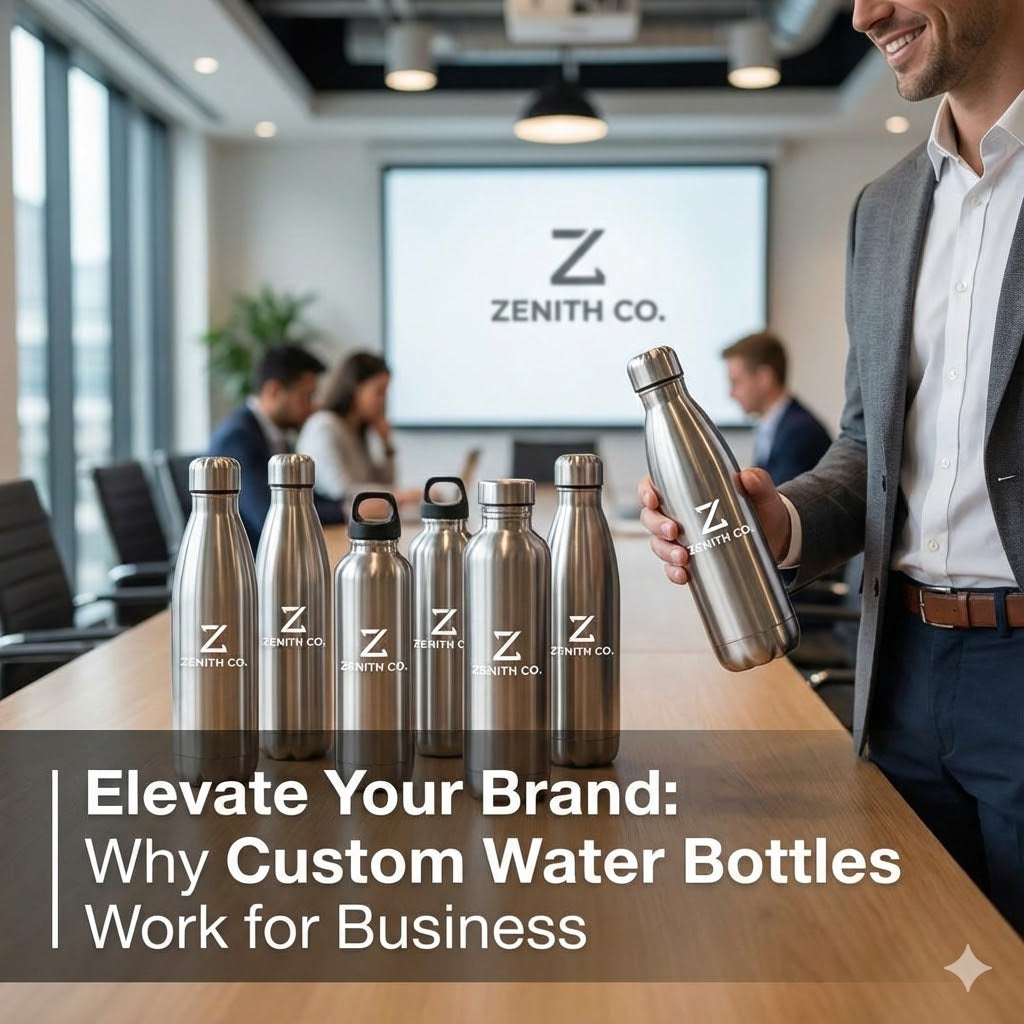 Elevate Your Brand: Why Custom Water Bottles Work for Business