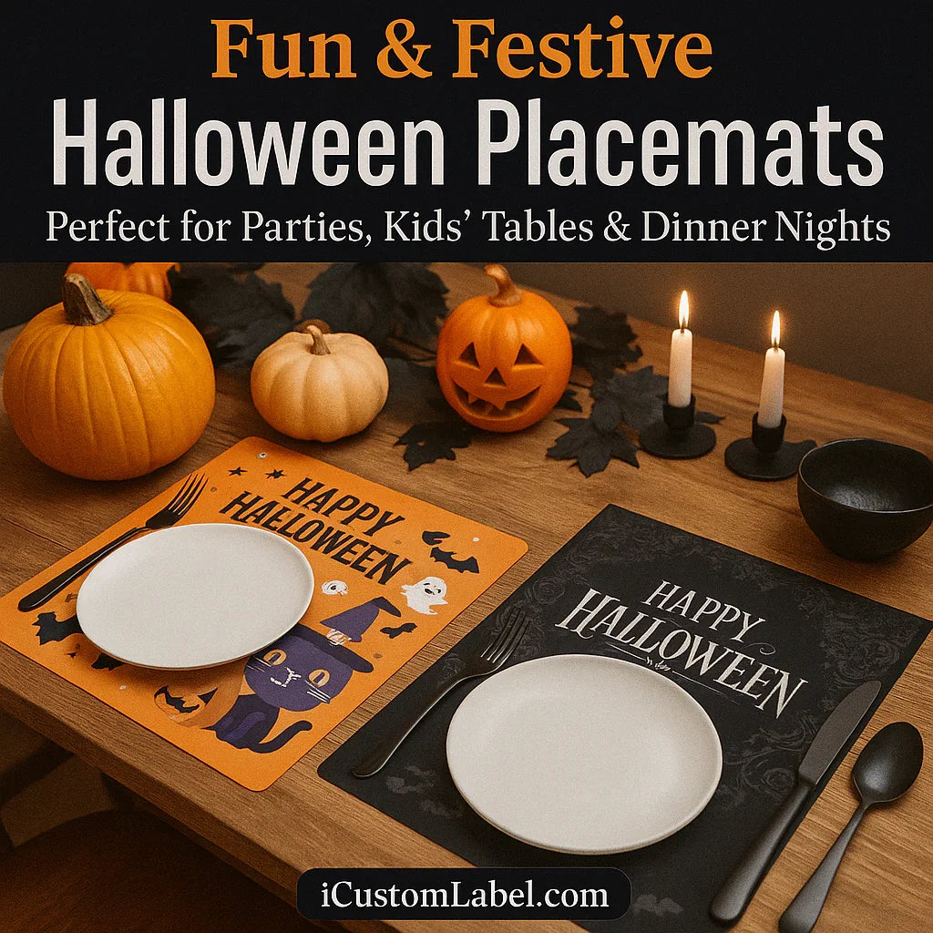 Halloween Placemat Ideas