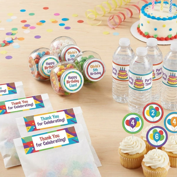 Fun Birthday Party Ideas with Custom Labels – iCustomLabel