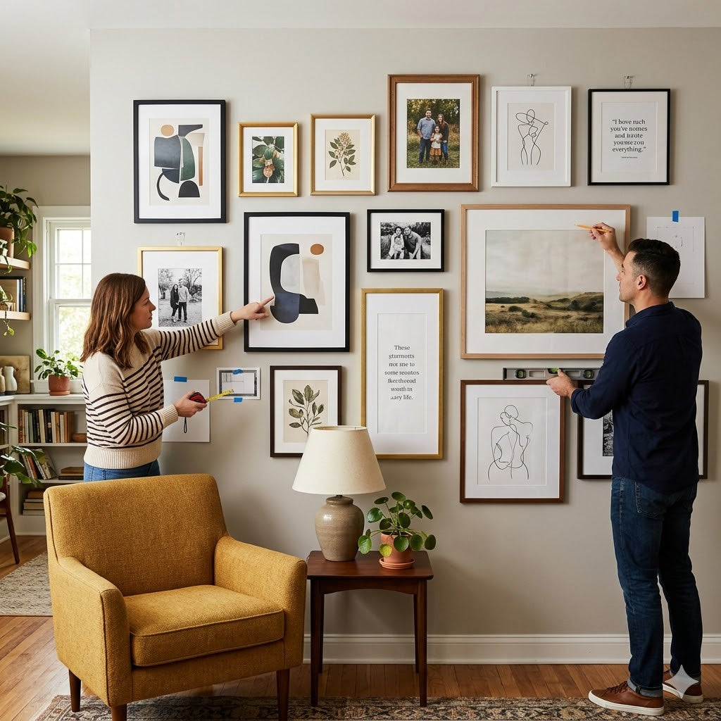 Gallery Wall Tips: How to Design, Plan & Hang a Gallery Wall That Actually Works