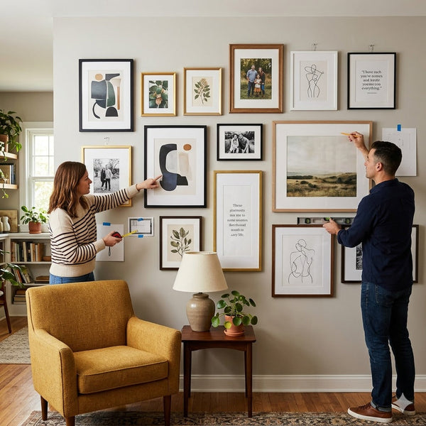 Gallery Wall Tips: How to Design, Plan & Hang a Gallery Wall That Actually Works