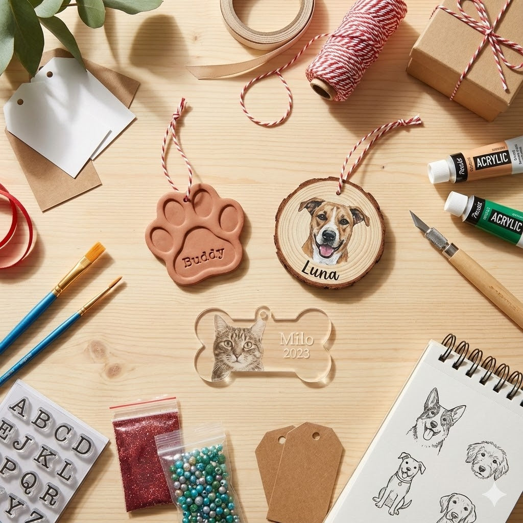 Personalized Pet Ornaments – Custom Holiday Keepsakes for Dogs, Cats & More