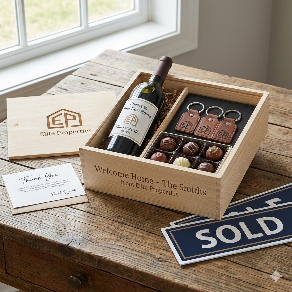 Real Estate Closing Gifts: Why Custom Branding Matters