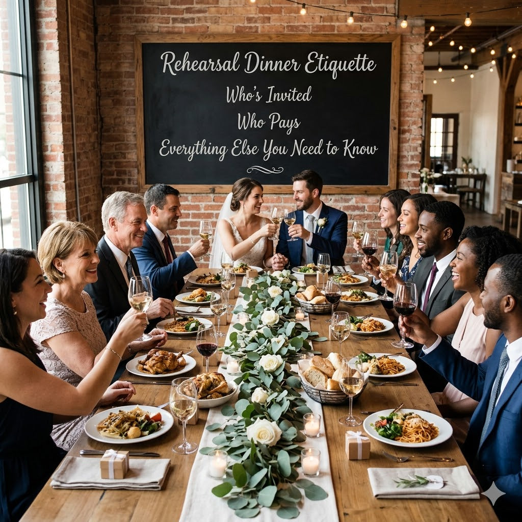 Rehearsal Dinner Etiquette: Who's Invited, Who Pays, and Everything Else You Need to Know