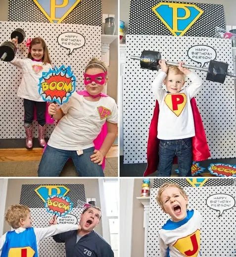 Super Heroes Birthday Party Ideas