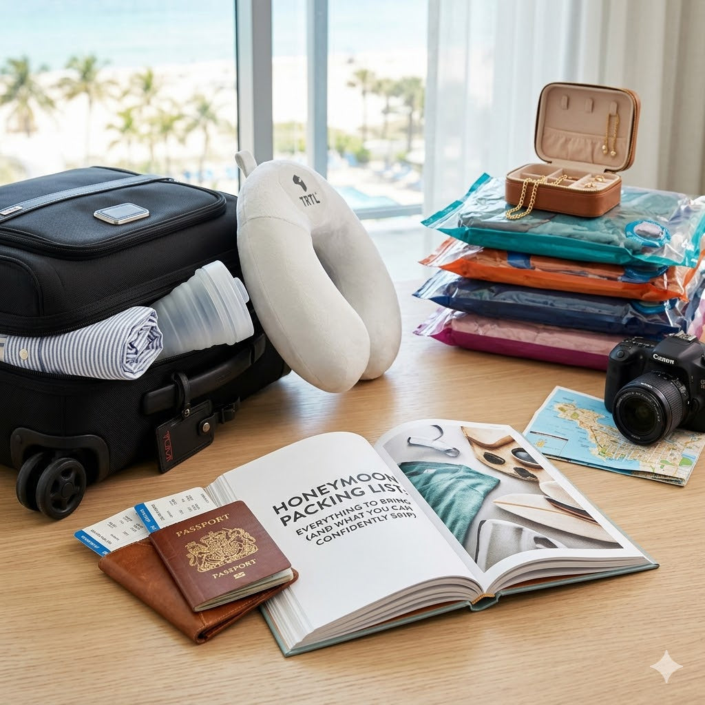 The Honeymoon Packing List: Everything to Bring (and What You Can Confidently Skip)